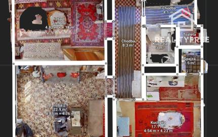 Na predaj priestranný 2i  byt v Komárne na Staničnej ulici