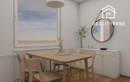 Na prenájom kompletne zrekonštruovaný 3-izbový byt- Zvolen, Môťová