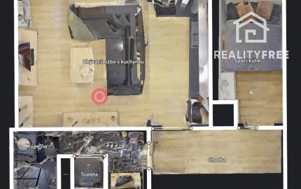 REZERVOVANÉ - 1,5-i byt - kompletná rekonštrukcia BA Ružinov-Haburská ul.