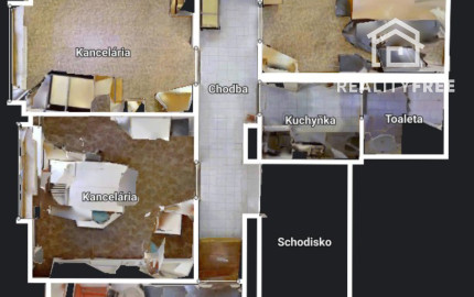 Na prenájom predajňa a kancelárske priestory v Šamoríne