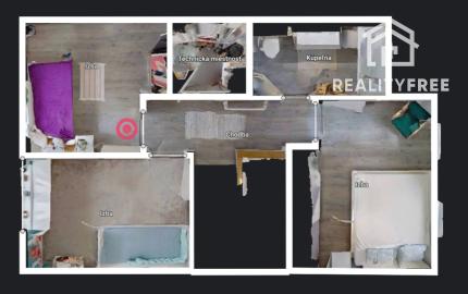 Na predaj 4- izbový rodinný dom so záhradkou vo Hviezdoslavove