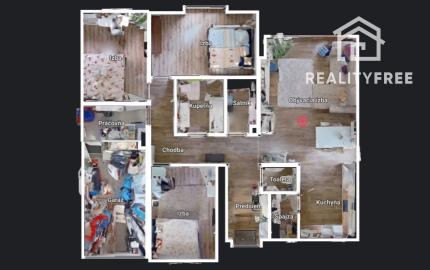 Na prenájom 4 izbový rodinný dom s garážou v Podunajských Biskupiciach