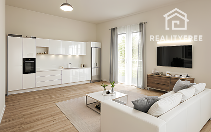 Novinka - 2-izbový byt s garážovým státím v projekte Rovinka Relax