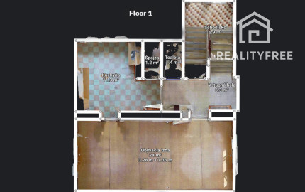 Na predaj: 4 izbový rodinný dom na pozemku 481 m², obec Dobrohošť