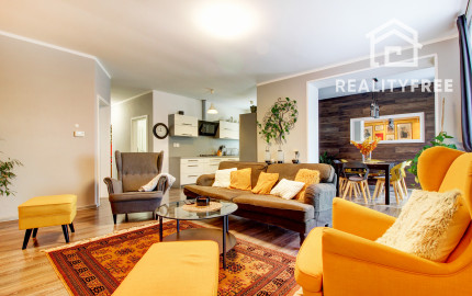 Samostatne stojaci 4i rodinný dom ÚP 110m² v obci Láb, pozemok 286 m²