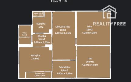 Na predaj 5-izbový rodinný dom s garážou na 954 m² pozemku - Kvetoslavov