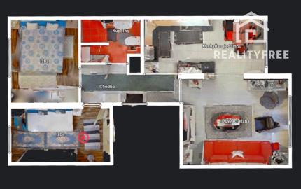 Na predaj: 3-izbový byt, Zlaté Klasy, Sídlisko, okres Dunajská Streda