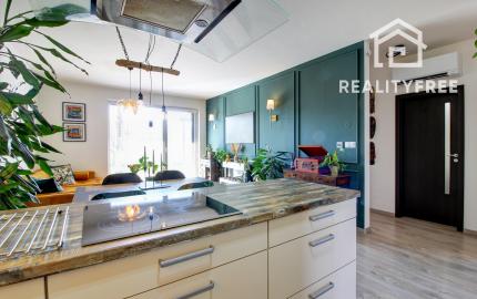 Dizajnový 3-iz. byt so záhradou Dunajská Riviéra, Hamuliakovo