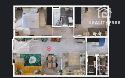 Dizajnový 3-iz. byt so záhradou Dunajská Riviéra, Hamuliakovo