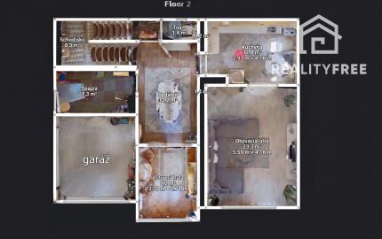 Na predaj priestranný 5-izbový dom v obci Imeľ