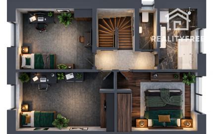 Novinka - 5-izbové dvojdomy ÚP: 126,96 m²v Zálesí