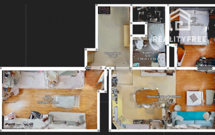 Na predaj: 3 izbový byt 66 m² , Mestský Majer,  Šamorín - kompletná rekonštrukcia