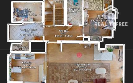 Predaj 7i RD 230m², 2x garáž, pozemok 580m², BA-Vrakuňa.