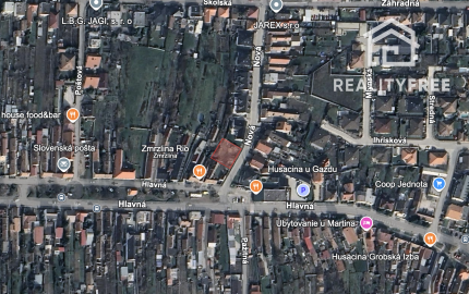 REZERVOVANÉ Na predaj: pozemok 551 m² , Slovenský Grob, okr. Pezinok