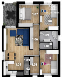 Novostaby Hviezdoslavov - 4i RD pozemok od 603m2-666m2
