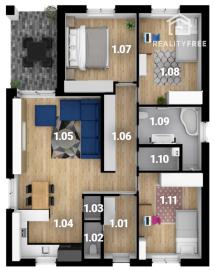 Novostaby Hviezdoslavov - 4i RD pozemok od 603m2-666m2