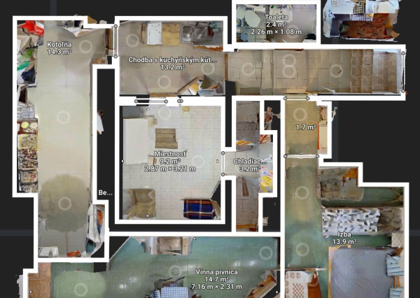 Na predaj 7-izbový rodinný dom so 4 garážami na 1449 m² pozemku v kúpeľnom mestečku Lipót v Maďarsku