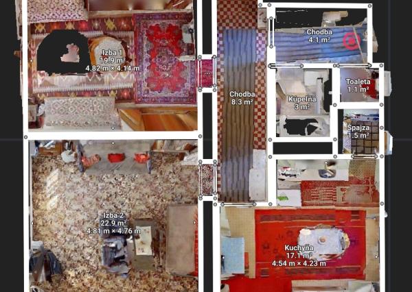 Na predaj priestranný 2i  byt v Komárne na Staničnej ulici