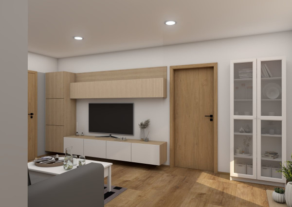 Na prenájom kompletne zrekonštruovaný 3-izbový byt- Zvolen, Môťová