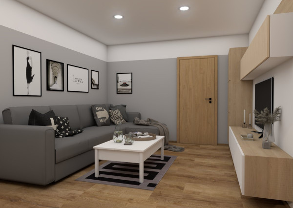 Na prenájom kompletne zrekonštruovaný 3-izbový byt- Zvolen, Môťová