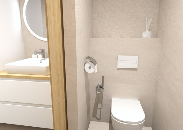 Na prenájom kompletne zrekonštruovaný 3-izbový byt- Zvolen, Môťová