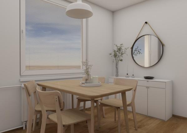 Na prenájom kompletne zrekonštruovaný 3-izbový byt- Zvolen, Môťová