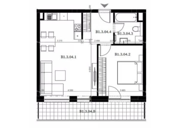 PRENÁJOM: 2-i. byt v Rovinke – Broskyňová ulica