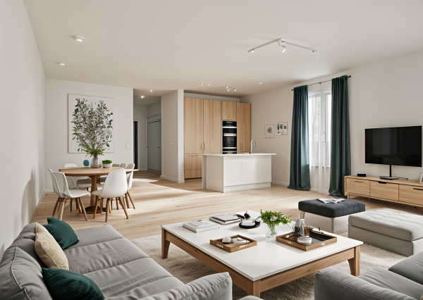 REZERVOVANÝ- Na predaj skolaudovaný 4i RD s pozemkom 596 m² v Malej Pake. BONUS realizácia štandardu v cene!