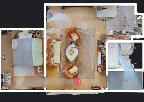 Na prenájom 2-izbový byt v Šamoríne – Hlboká ulica