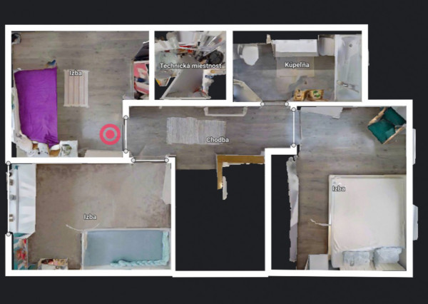 Na predaj 4- izbový rodinný dom so záhradkou vo Hviezdoslavove