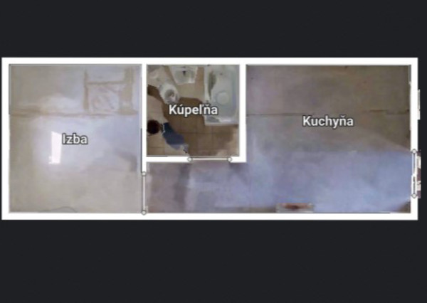 Na predaj 1- izbový záhradný dom TINY HOUSE v Eliášovciach na 126 m² pozemku