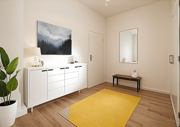 Novinka - 2-izbový byt s garážovým státím v projekte Rovinka Relax