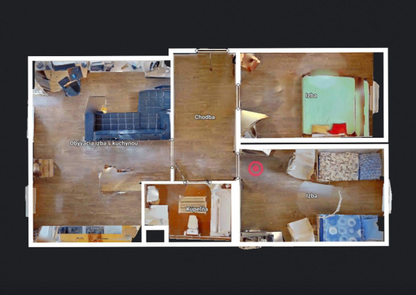 Na predaj: 3 izbový byt 65 m² , Rohovce, okres. Dun. Streda