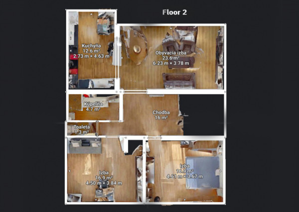 Predaj 5-izbového rodinného domu s pivnicou a krásnou záhradou – Veľká Paka