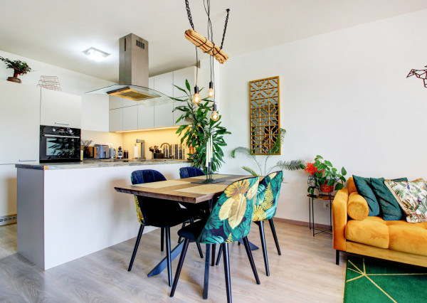 Dizajnový 3-iz. byt so záhradou Dunajská Riviéra, Hamuliakovo