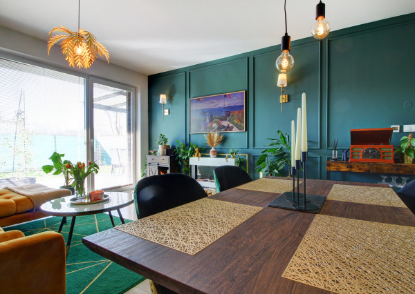 Dizajnový 3-iz. byt so záhradou Dunajská Riviéra, Hamuliakovo