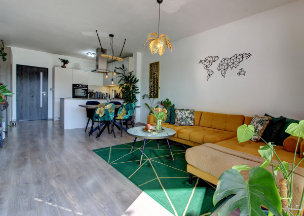 Dizajnový 3-iz. byt so záhradou Dunajská Riviéra, Hamuliakovo