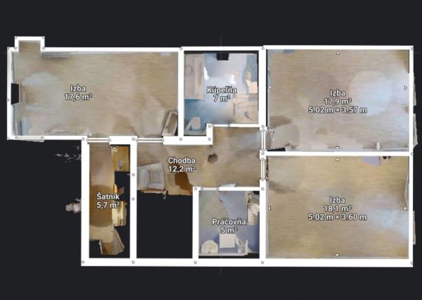 Na predaj priestranný 164 m² 4-i. RD s garážou Rovinka – Jasná ul.