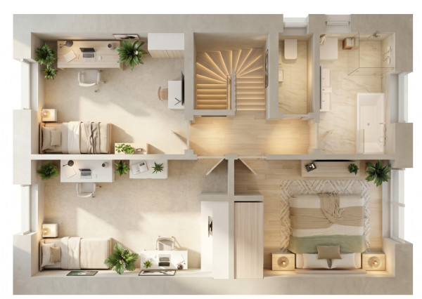 Novinka - 5-izbové dvojdomy ÚP: 126,96 m²v Zálesí