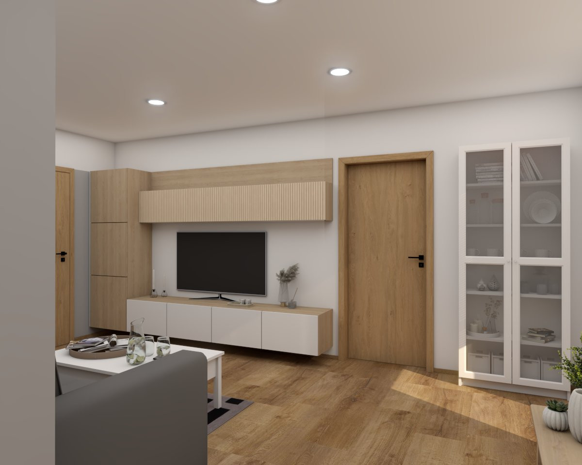 Na prenájom kompletne zrekonštruovaný 3-izbový byt- Zvolen, Môťová