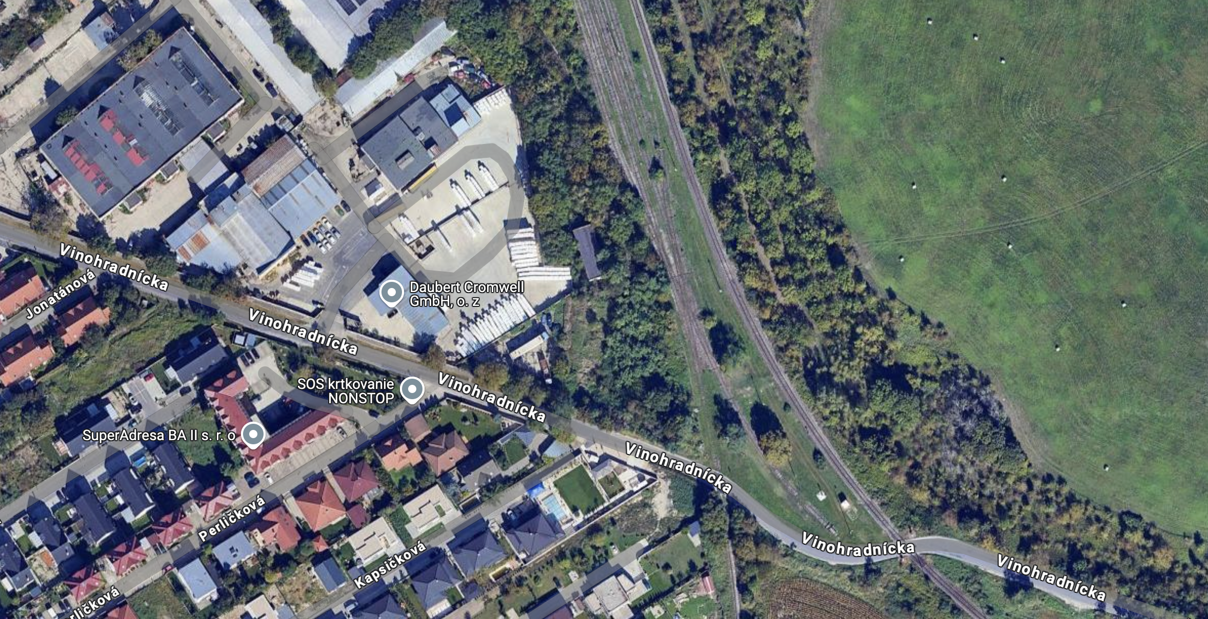 Na predaj pozemok 531 m² Podunajské Biskupice