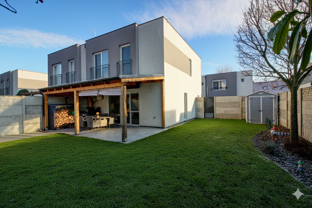 Moderný 4-izbový mezonet so záhradou a parkovaním – Rovinka